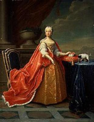 Peter Jakob Horemans Portrait of Maria Anna Caroline von Bayern oil painting picture